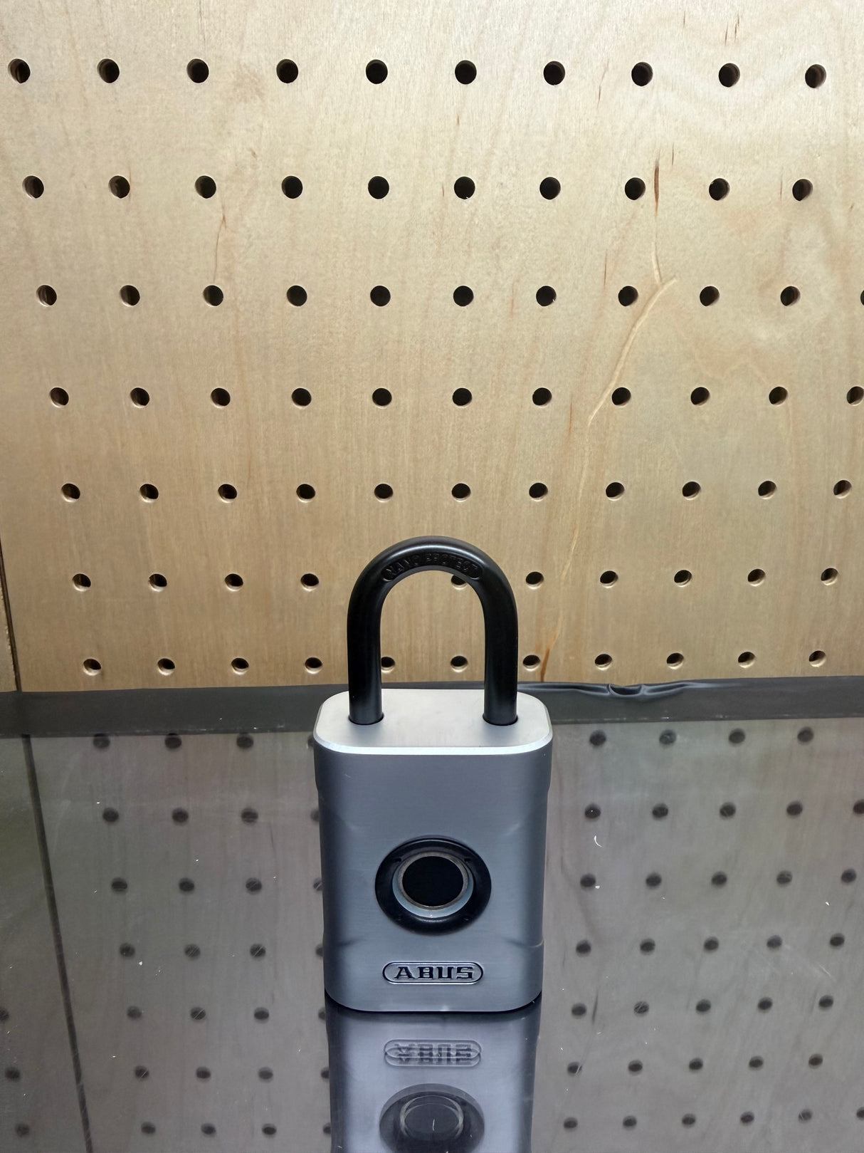 Cadenas à empreinte digitale ABUS Touch™ 57/45 — ouverture par le doigt, étanche IP68