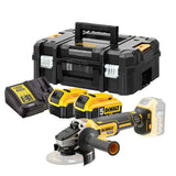 Meuleuse angulaire sans fil 18V 125mm — Kit 3 batteries POWERSTACK 5Ah — DeWalt DCG405P3