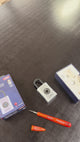 Cadenas à empreinte digitale ABUS Touch™ 57/45 — ouverture par le doigt, étanche IP68
